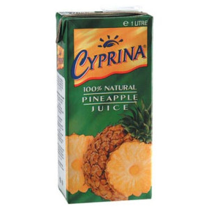 CYPRINA PINEAPLLE JUICE 1L CYPRINA PINEAPLLE JUICE 1L