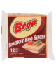 BEGA SMOKEY BBQ SLICES CHEESE 12S 200G