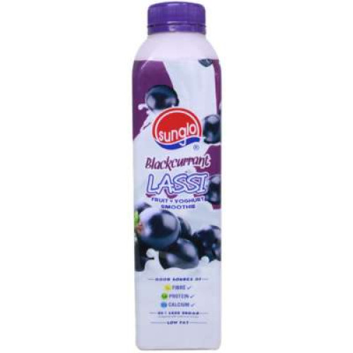 SUNGLO LASSI B'CURRANT YOGHURT DR. 700ML