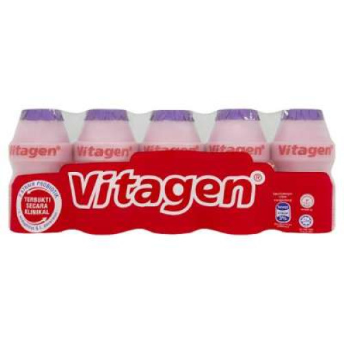 VITAGEN CULTURED MILK-GRAPE 125ML*5