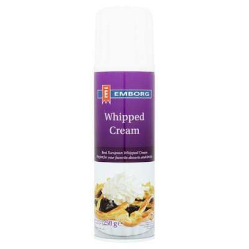 EMBORG WHIPPED CREAM 250G