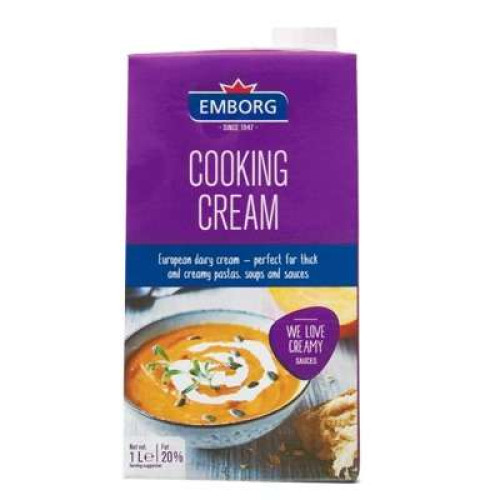 EMBORG UHT COOKING CREAM 1L