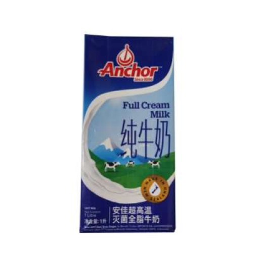 ANCHOR FULL CREAM MILK 1L