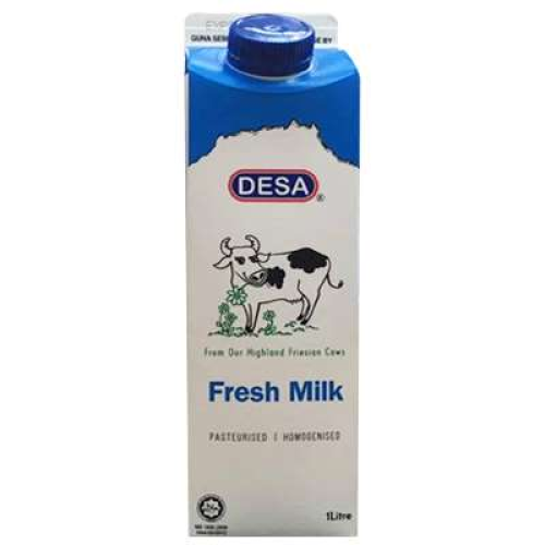 DESA FRESH MILK PLAIN 1L