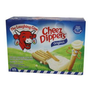 THE LAUGHING COW CHEEZ DIPPERS 4T 140G THE LAUGHING COW CHEEZ DIPPERS 4T 140G