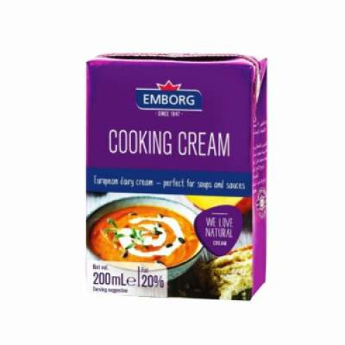 EMBORG COOKING CREAM 15% 200ML