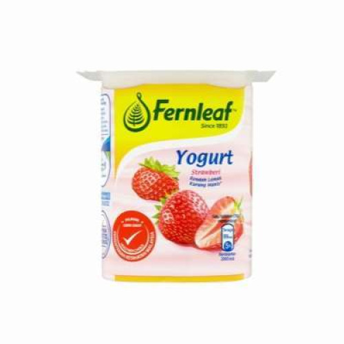 FERNLEAF LOW FAT YOGURT STRAWBERRY 110G