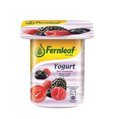 FERNLEAF LOW FAT YOGURT MIX BERRY 110G