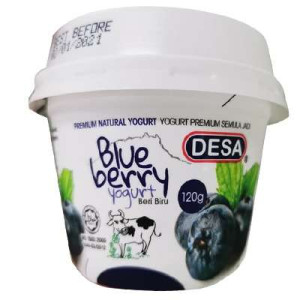 DESA BLUEBERRY YOGURT 120G DESA BLUEBERRY YOGURT 120G