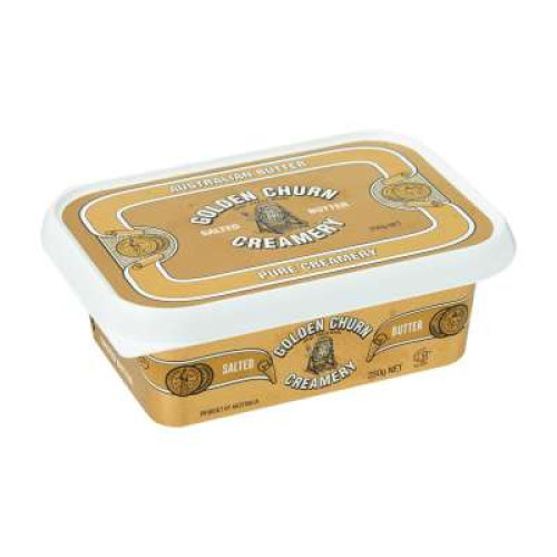 GOLDEN CHURN SPREADABLE SALTED BUTTER 250G