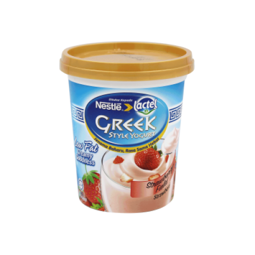 LACTEL GREEK YOGURT STRAWBERRY 470G