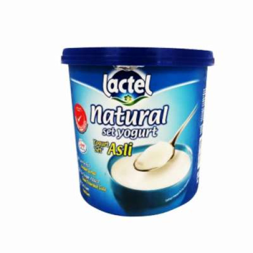 LACTEL NATURAL SET YOGURT 470G