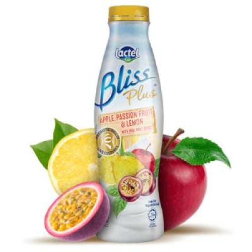 LACTEL BLISS YOG DRINK APPLE P.FRUIT & LEMON 700G