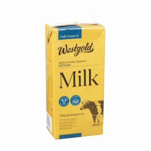 WESTGOLD 100% PURE FULL CREAM MILK 1L