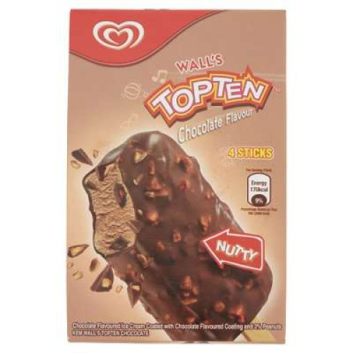 WALL'S TOP TEN CHOC 73ML*4