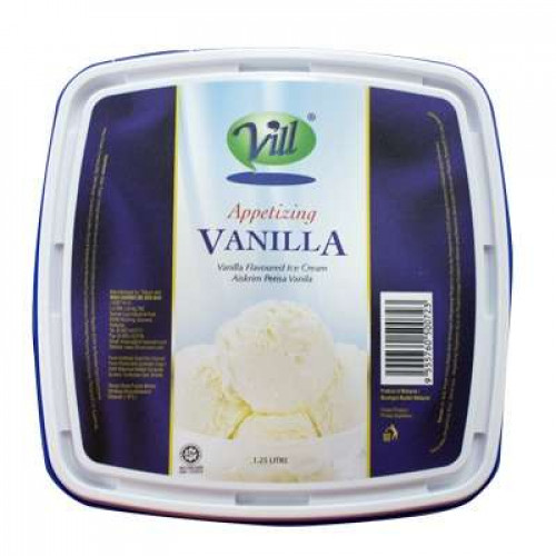 VILL ICE CREAM VANILLA 1.25L