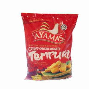 AYAMAS CRISPY TEMPURA NUGGETS 850G AYAMAS CRISPY TEMPURA NUGGETS 850G