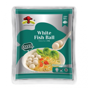 MUSHROOM SMALL WHITE FISH BALL 500G MUSHROOM SMALL WHITE FISH BALL 500G