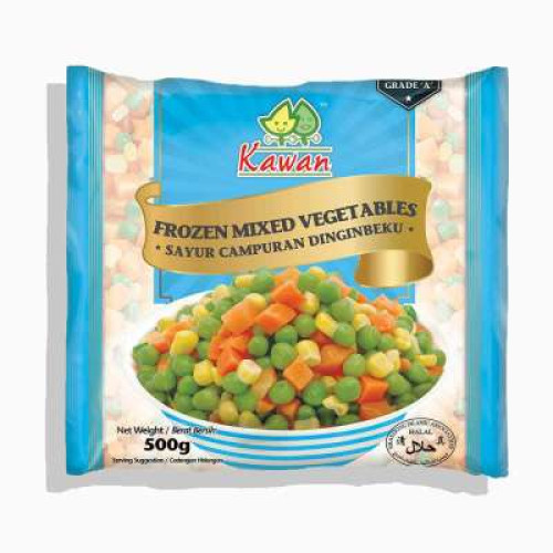 KAWAN FROZEN MIXED VEGETABLES 500G