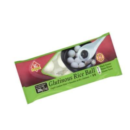 KG RICE BALL BLACK SESAME 200G