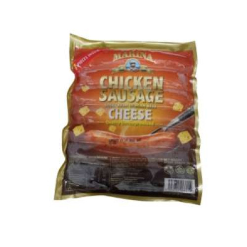 MARINA CHICKEN FRANKFURTER-CHEESE 300G