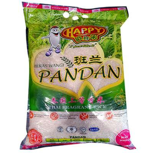 HAPPY PANDAN THAI FRAGRANT RICE 5KG