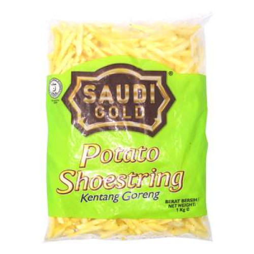 SAUDI GOLD POTATO SHOESTRING CUT 1KG