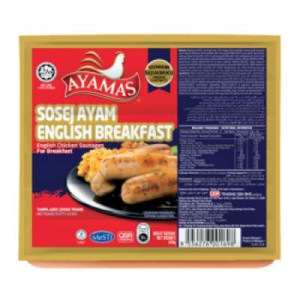 AYAMAS ENGLISH SAUSAGE FOR BREAKFAST 340G
