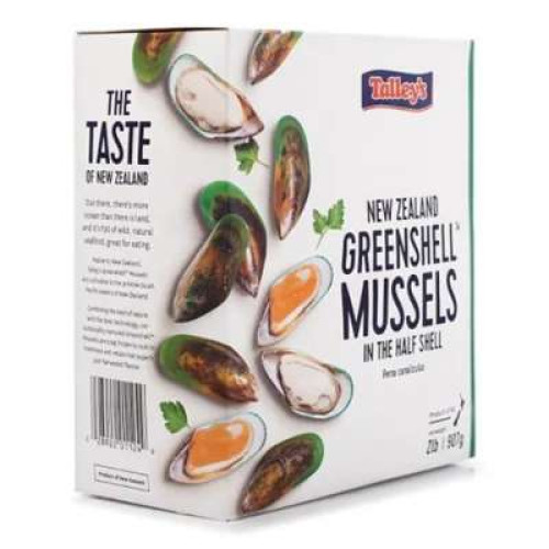 NEW ZEALAND GREENSHELL MUSSEL 907G