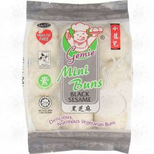 GEMIE MINI BUN-BLACK SESAME 270G