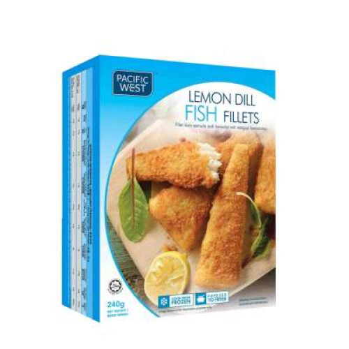 PACIFIC WEST FISH FILLET LEMON 240G