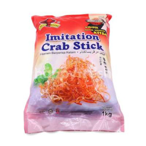 MUSHROOM IMITATION FRIED CRAB MEAT STICK 1KG MUSHROOM IMITATION FRIED CRAB MEAT STICK 1KG