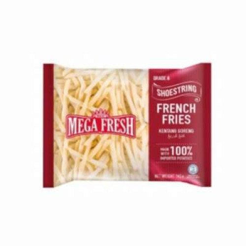 MEGA FRESH FRIES SHOESTRING GRADE A 1KG