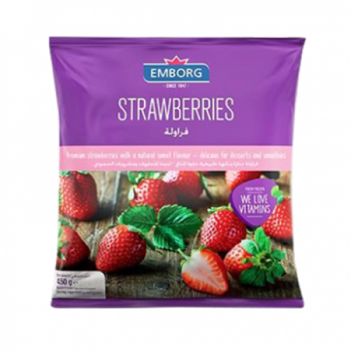 EMBORG STRAWBERRIES 450G