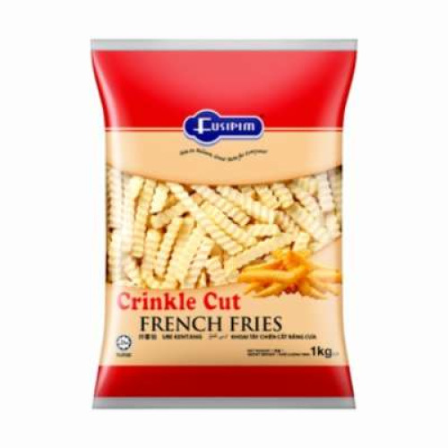 FUSIPIM FRENCH FRIES CRINKLE CUT 1KG