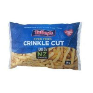 TALLEY'S CRINKLE CUT 1KG TALLEY'S CRINKLE CUT 1KG