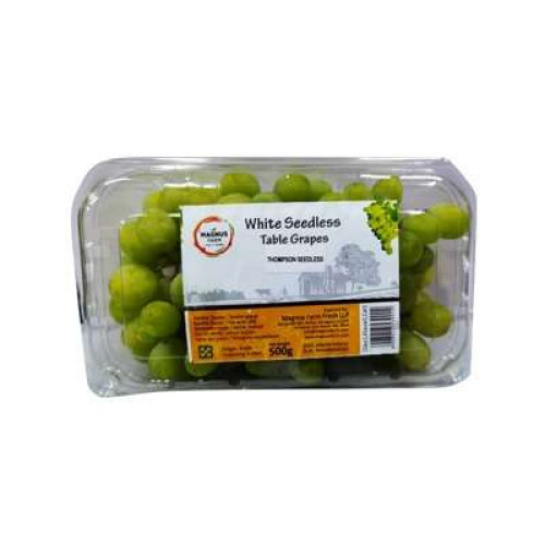 INDIA GREEN SEEDLESS GRAPE 500G