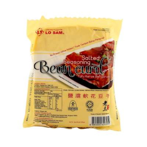 LO SAM SALTED SEASONING BEAN CURD 400G