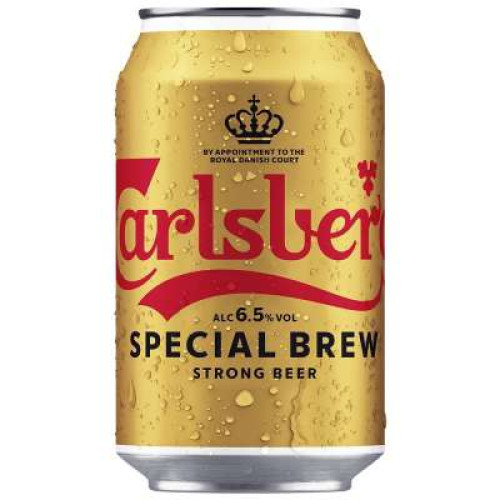 CARLSBERG SPECIAL BREW CANS 320ML