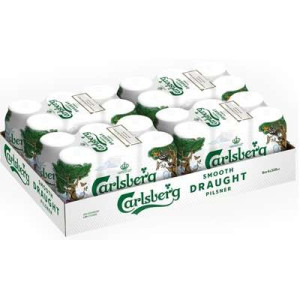 CARLSBERG SMOOTH DRAUGHT CAN 320MLX24 CARLSBERG SMOOTH DRAUGHT CAN 320MLX24