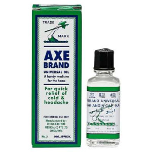 AXE BRAND MEDICATED OIL (NO.3) 14ML AXE BRAND MEDICATED OIL (NO.3) 14ML