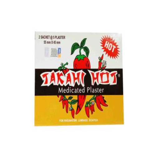 TAKAHI HOT POROUS CAPSICUM PLASTER 10S