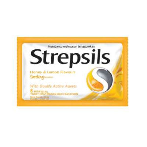 STREPSILS SOOTHING HONEY & LEMON 6'S