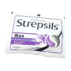 STREPSILS MAX POUCH PACK 6'S