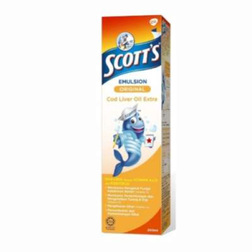 SCOTT'S EMULSION REGULAR 200ML