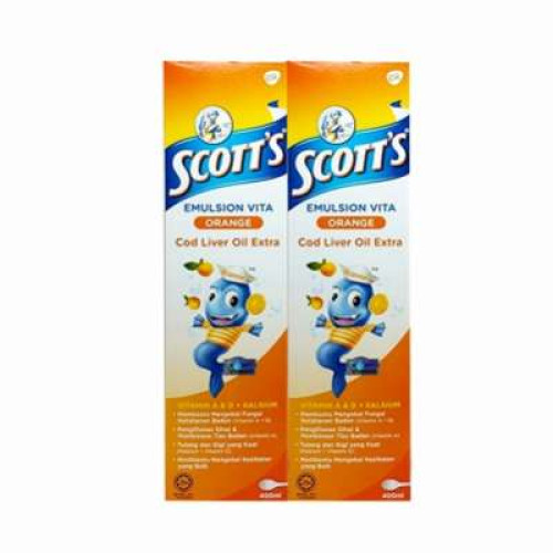 SCOTT'S EMULSION ORANGE 400ML*2