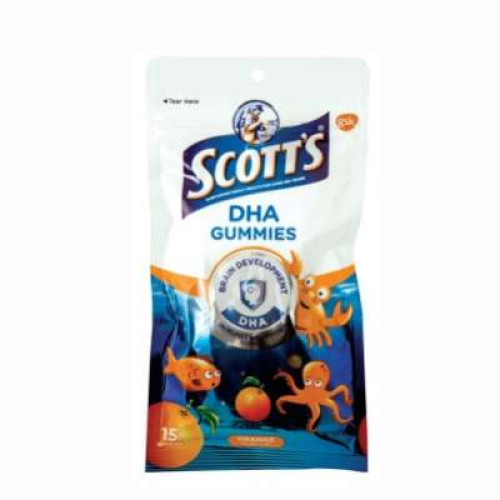 SCOTT'S DHA GUMMIES ORANGE 45G