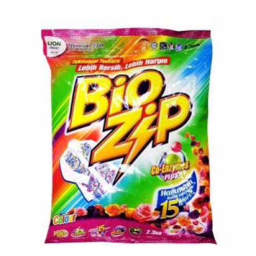 BIO ZIP PWD DET. COLOUR 2.3KG