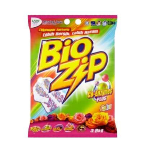 BIO ZIP PWD DET. COLOUR 3.8KG