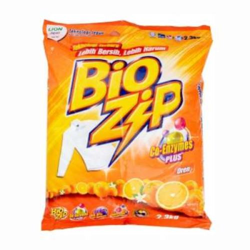 BIO ZIP PWD DET. ORANGE 2.3KG